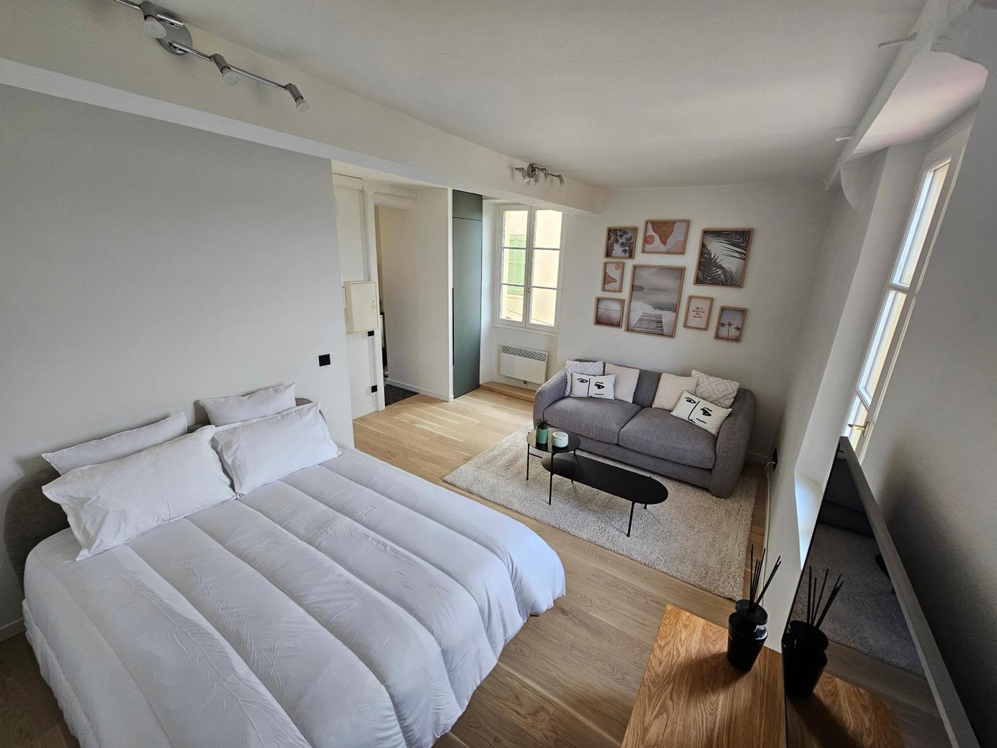 Ferienwohnung Face Port Vauban - En Plein Coeur Du Vieil Antibes Exterior foto